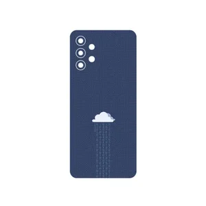 MAHOOT Minimal Data Cloud Cover Sticker for Samsung Galaxy A32