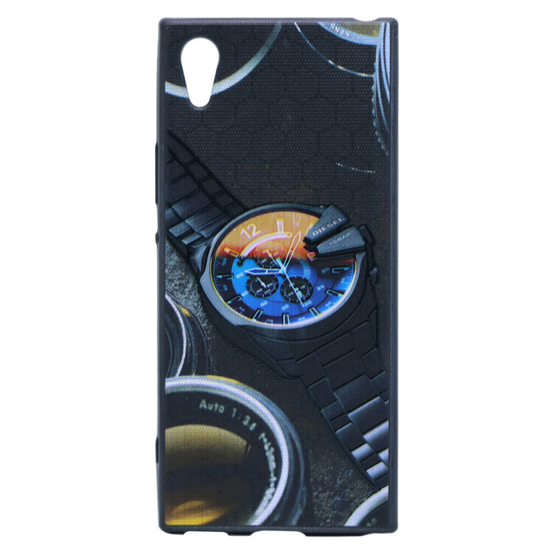 کاور طرح ساعت مچی مدل Happy مناسب برای گوشی موبایل سونی Xperia XA1 Ultra