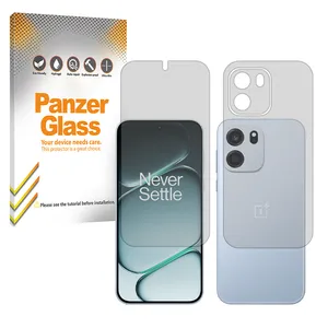Panzer Glass Matte Full-Adhesive Screen Protector model suitable for OnePlus Turbo 6V mobile phone along with the back protector