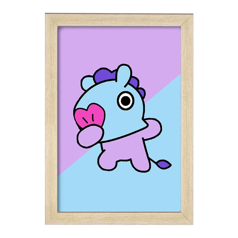 تابلو خندالو مدل مانگ BT21 Mang کد 4399