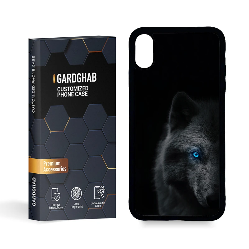 کاور گارد قاب مدل پشت گلس پسرانه مناسب برای گوشی موبایل اپل iPhone Xs Max