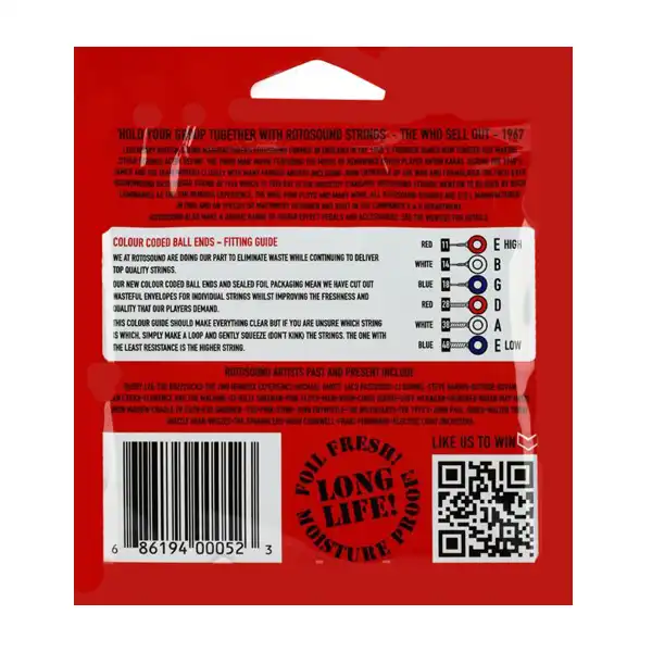 سیم گیتار الکتریک روتوساند مدل R11