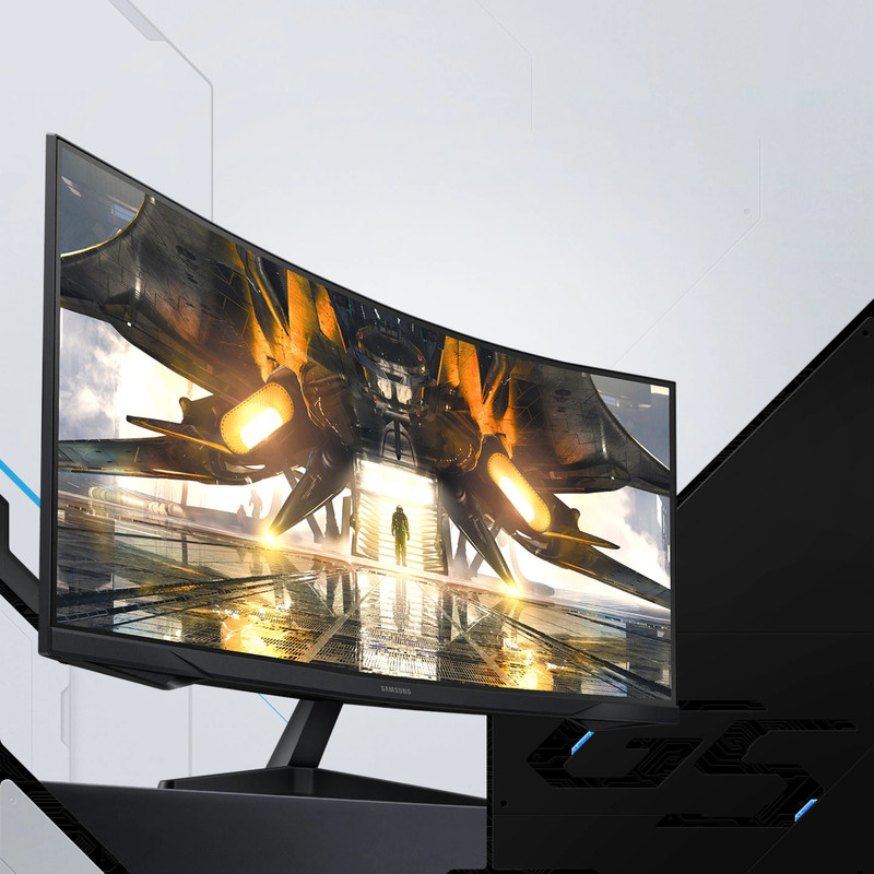 مانیتور مخصوص بازی سامسونگ مدل LS27AG550EM سایز 27 اینچ