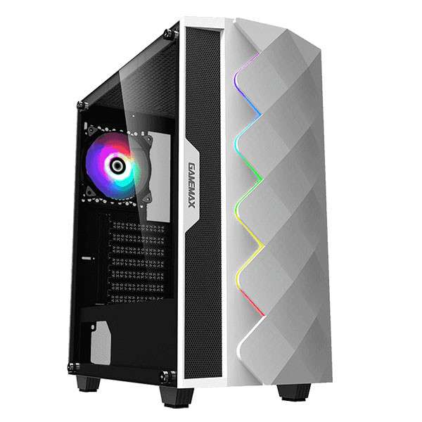 کامپیوتر دسکتاپ گیم مکس مدل Diamond White-GAMING-Animation کامپیوتر دسکتاپ گیم مکس مدل Diamond White-GAMING-Animation