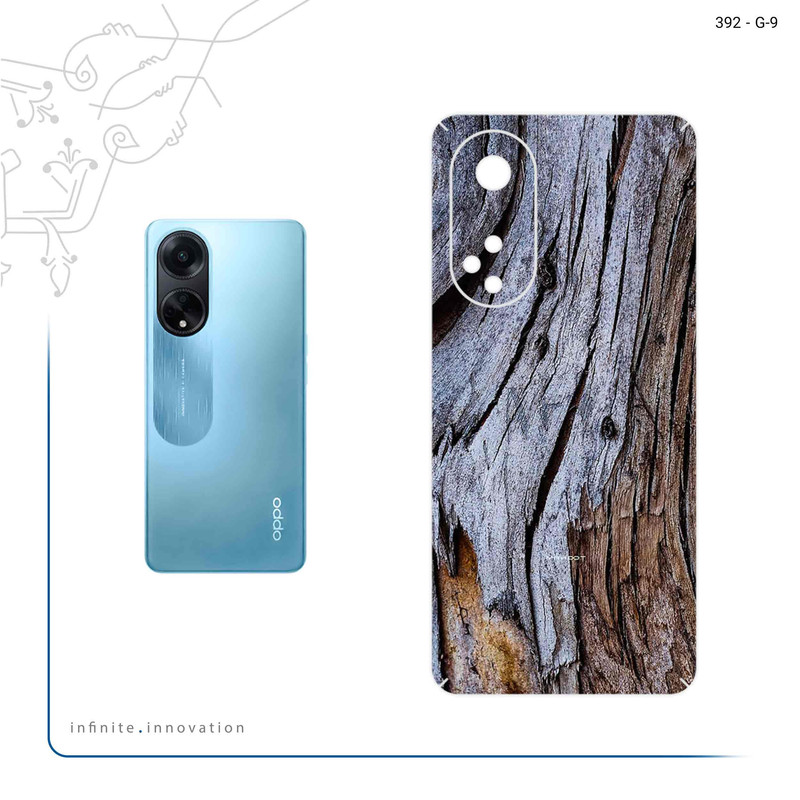 برچسب پوششی ماهوت مدل Wood Texture 7 مناسب برای گوشی موبایل اپو A98