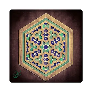 کاشی مبین ایده مدل سنتی kh10 کد 1340