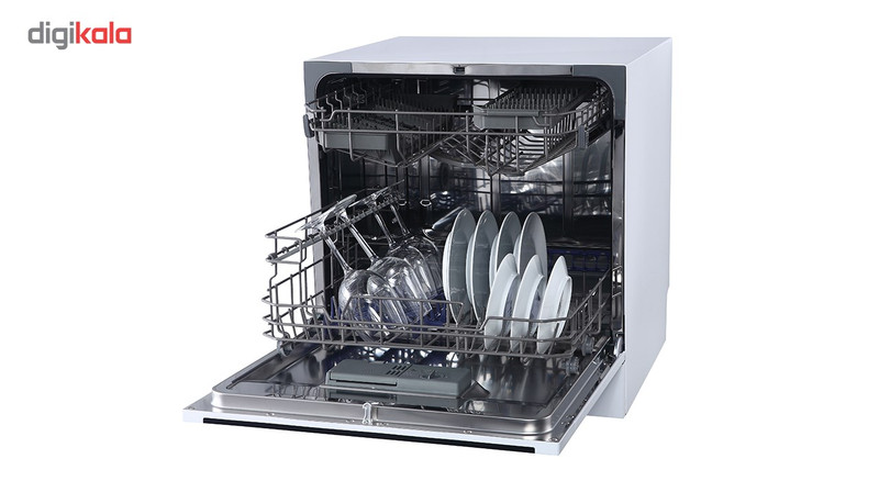ماشین ظرفشویی رومیزی مایدیا مدل WQP8-3802F