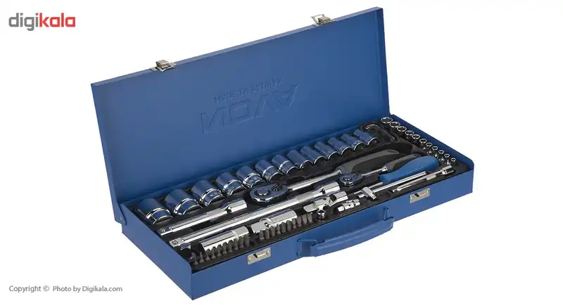 مجموعه 60 عددی سری بکس و پیچ گوشتی نووا مدل NTS 7016