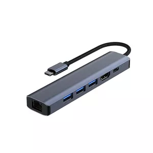 هاب 6 پورت USB-C مدل BYL-2210