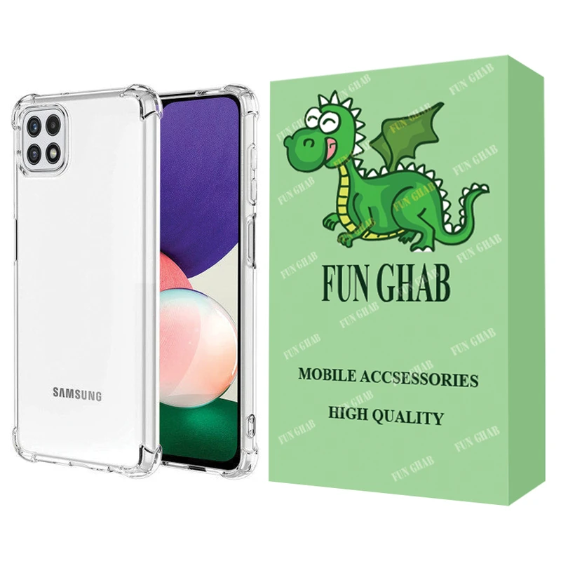 کاور فان قاب مدل ژله ای مناسب برای گوشی موبایل سامسونگ Galaxy A22 5G