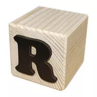  استند رومیزی تزیینی مدل مکعب حرف R
