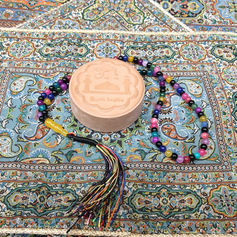 عکس شماره 2 : تسبیح عقیق مدل ام البنین کد omo10102