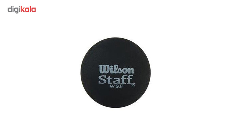 توپ اسکواش ویلسون مدل Staff یک نقطه آبی بسته 3 عددی