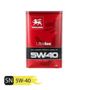 روغن موتور خودرو ولور مدل Ultra tec 5W40 SN حجم 4 لیتر