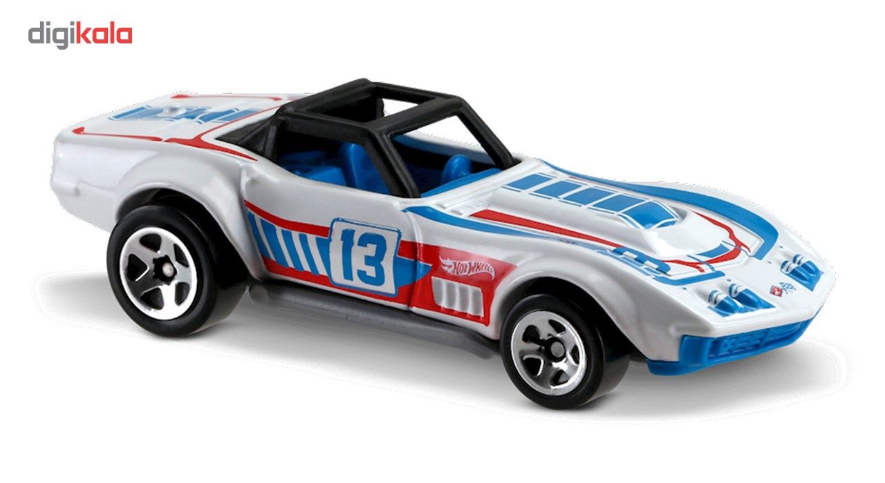 ماشین بازی متل سری هات وی مدل 69 Corvette Racer