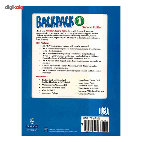 کتاب زبان BackPack 1 - Student Book + Work Book کتاب زبان BackPack 1 - Student Book + Work Book