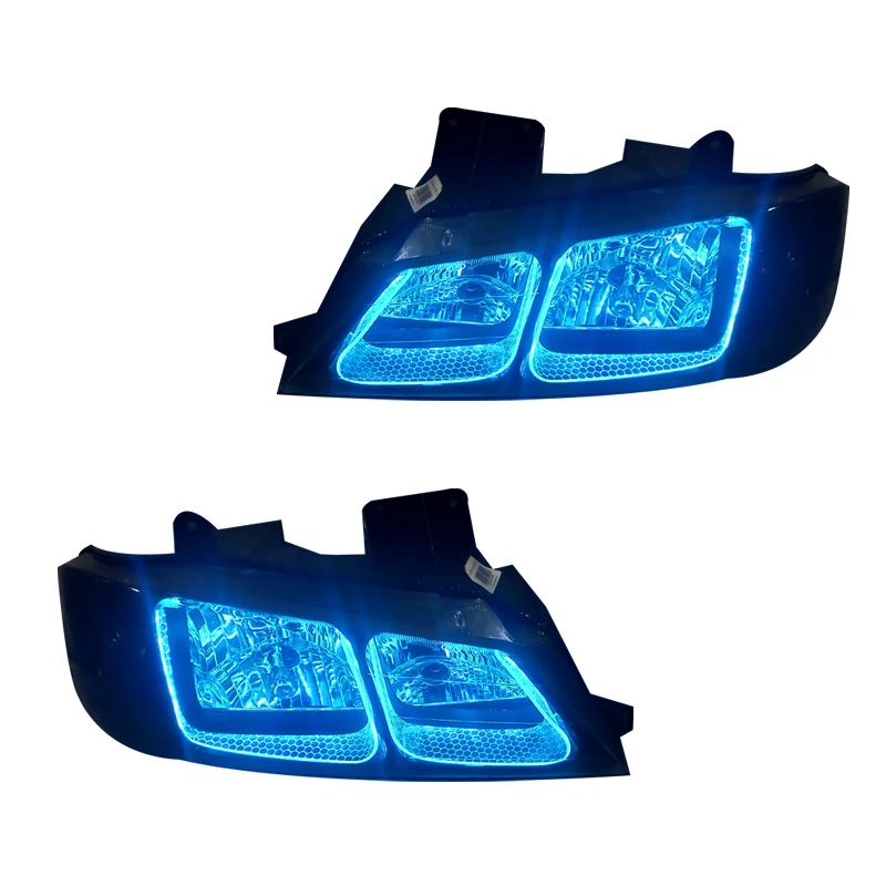 چراغ جلو خودرو گروه پژوهش صنعت مدرن مدل 3D-U-Ice مناسب برای پژو پارس بسته دو عددی