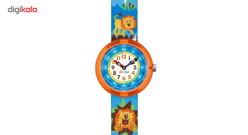 ساعت مچی عقربه ای بچه گانه فلیک فلاک مدل FBNP060 ساعت مچی عقربه ای بچه گانه فلیک فلاک مدل FBNP060