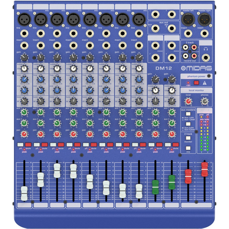 کنسول میکسر مایداس مدل DM12