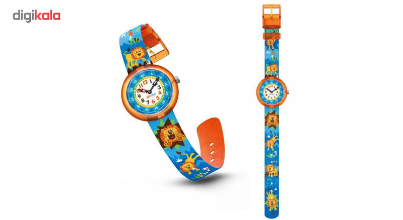 ساعت مچی عقربه ای بچه گانه فلیک فلاک مدل FBNP060 ساعت مچی عقربه ای بچه گانه فلیک فلاک مدل FBNP060