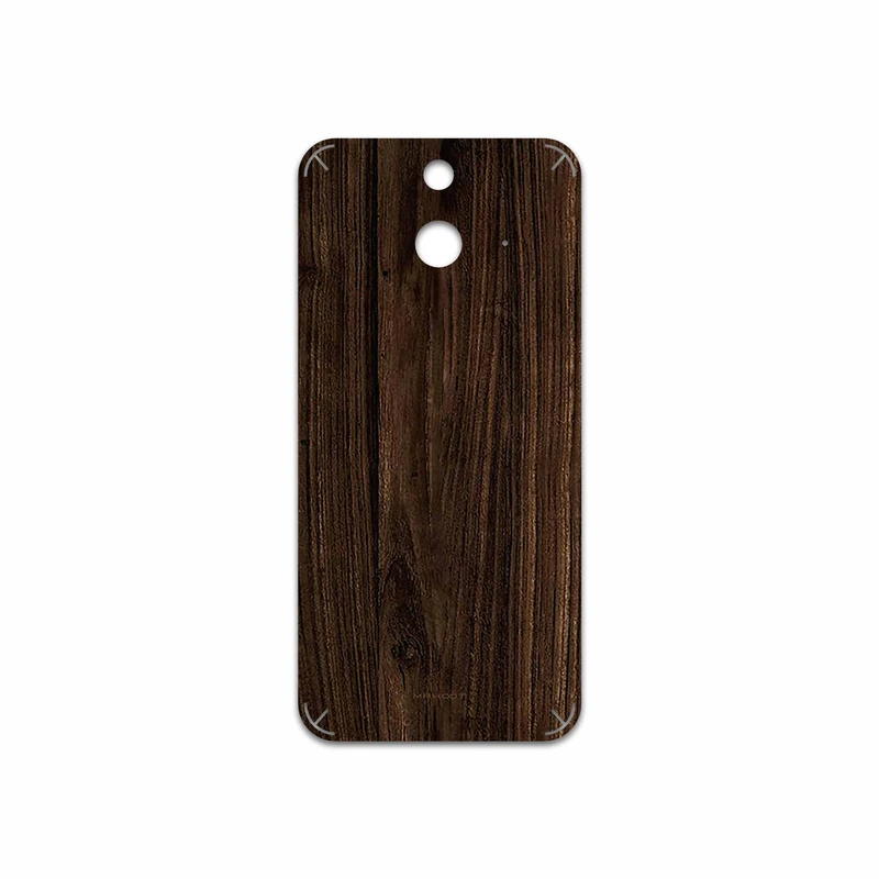 برچسب پوششی ماهوت مدل Dark Walnut Wood مناسب برای گوشی موبایل اچ تی سی One E8