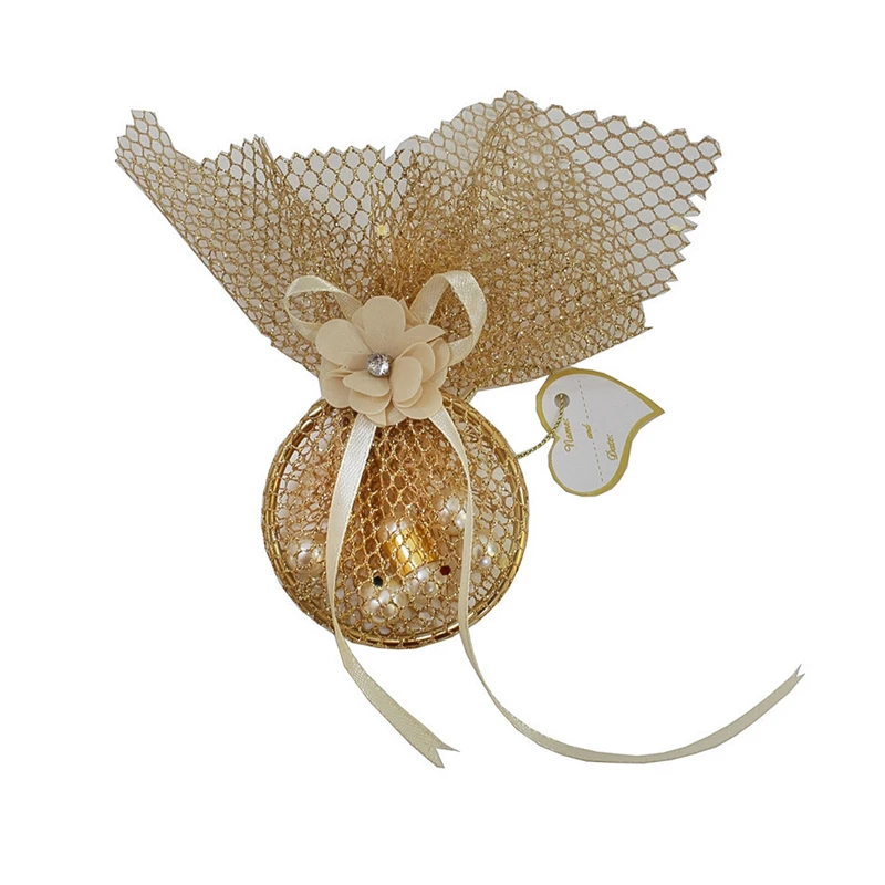 ابزار مهمانی طرح عروس مدل تور و حلقه بسته 10 عددی