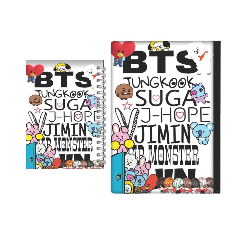 کلاسور مدل بی تی اس کد 2381 به همراه دفتر یادداشت