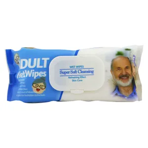  دستمال مرطوب دلفین مدل Super Soft Cleansing  بسته 90 عددی 