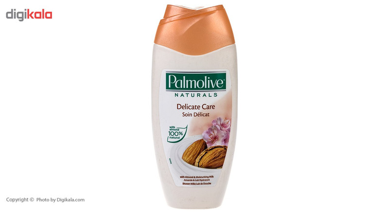 شامپو بدن پالمولیو سری Naturals مدل Almond And Milk حجم 250 میلی لیتر