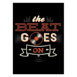 Wensoni The Beat Goes On Chassis 50x70