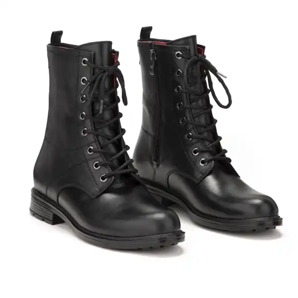 نیم بوت زنانه چرم مشهد مدل j2514