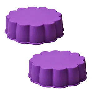 قالب شیرینی رجینال مدل Flower-10 سایز 19 - بسته 2 عددی