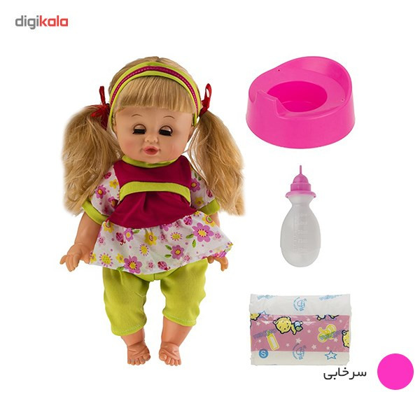 عروسک بیبی مدل 9099GR ارتفاع 31 سانتی متر