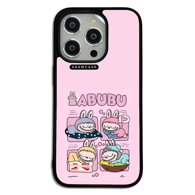 کاور آکام مدل AMC-WA14PRO-LABUBU-2 مناسب برای گوشی موبایل اپل iPhone 14 Pro