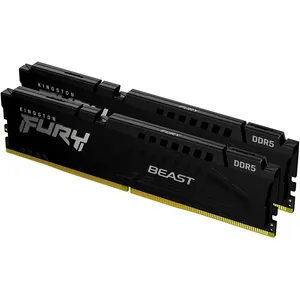 رم دسکتاپ DDR5 دو کاناله 5600 مگاهرتز CL40 کینگستون مدل Fury Beast  ظرفیت 64 گیگابایت