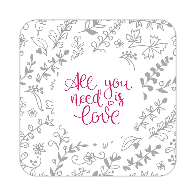 زیر لیوانی کاکتی طرح عاشقانه مدل mp38239