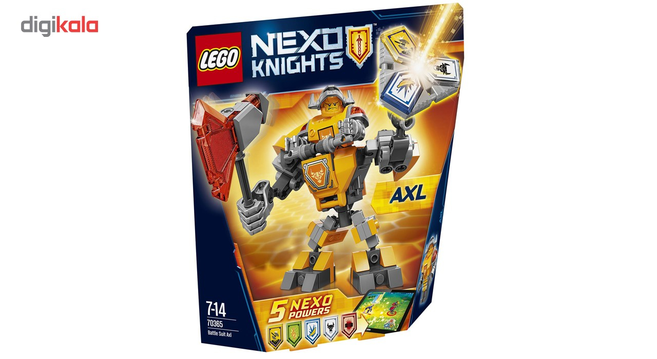لگو سری Nexo Knights مدل Battle Suit Axl 70365