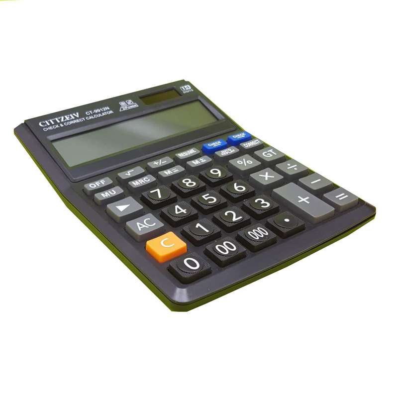 ماشین حساب مدل سیتیزیو CT-9912N ماشین حساب مدل سیتیزیو CT-9912N
