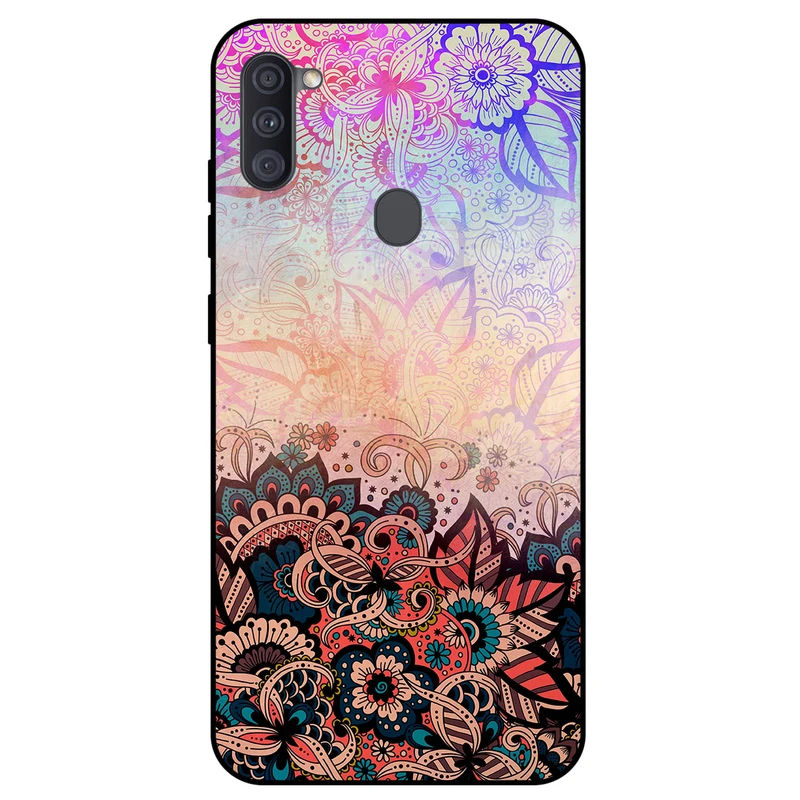 کاور مگافون طرح بته جقه مدل 7727 مناسب برای گوشی موبایل سامسونگ Galaxy A11 / M11   