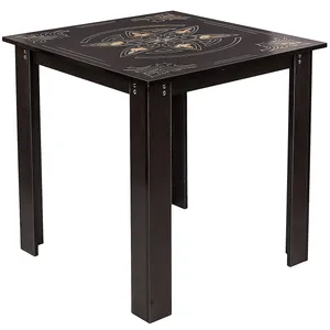میز ناهار خوری صنایع چوب قائم کد K202 سایز 80 × 80
