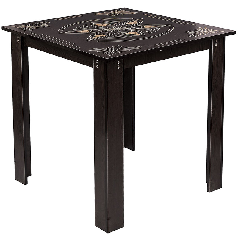میز ناهار خوری صنایع چوب قائم کد K202 سایز 80 × 80