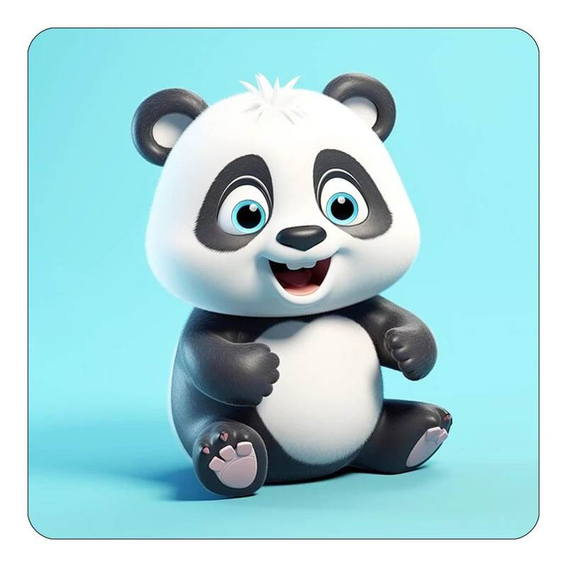 مگنت کاکتی طرح حیوانات کارتونی مدل mp27182