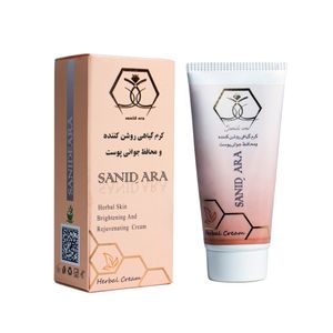 نقد و بررسی کرم روشن کننده سانیده آرا مدل Herbal وزن 50 گرم توسط خریداران