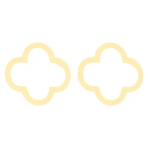 گوشواره طلا 18 عیار زنانه کرابو مدل Kr5228