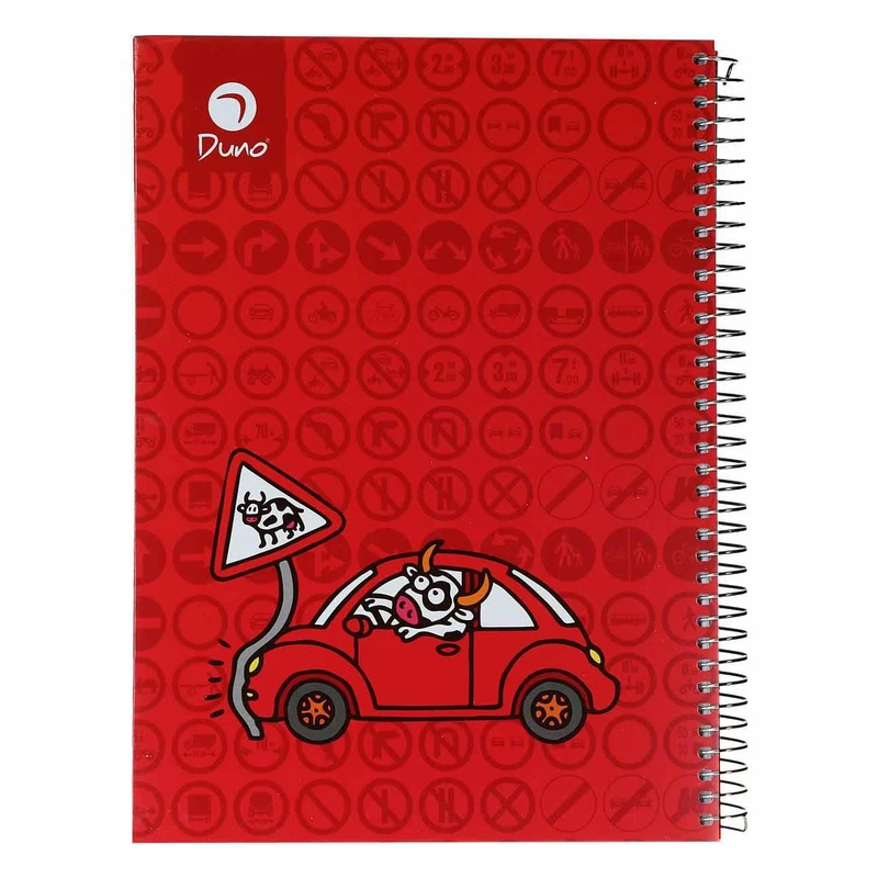 دفتر 200 برگ دونو طرح گاو راننده