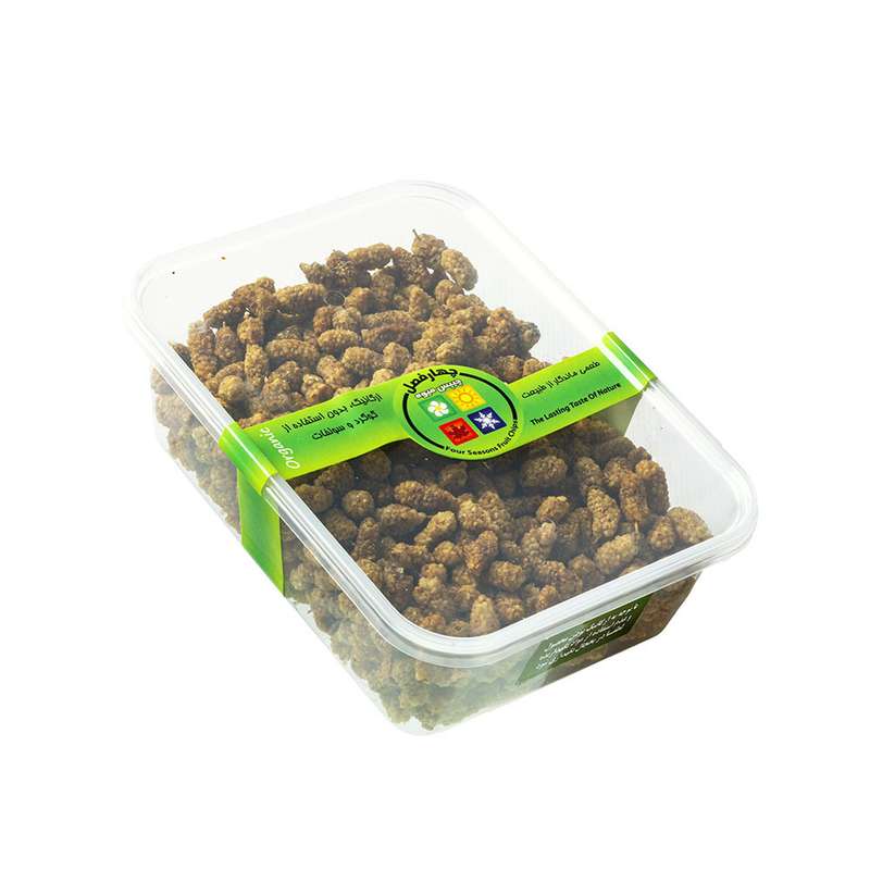 توت خشک ارگانیک چهار فصل - 500 گرم