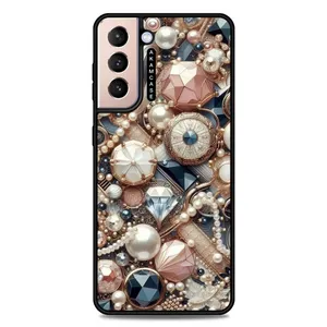 AKAM AMC-WSGS21P-JWELERY-15 Cover For Samsung Galaxy S21 Plus