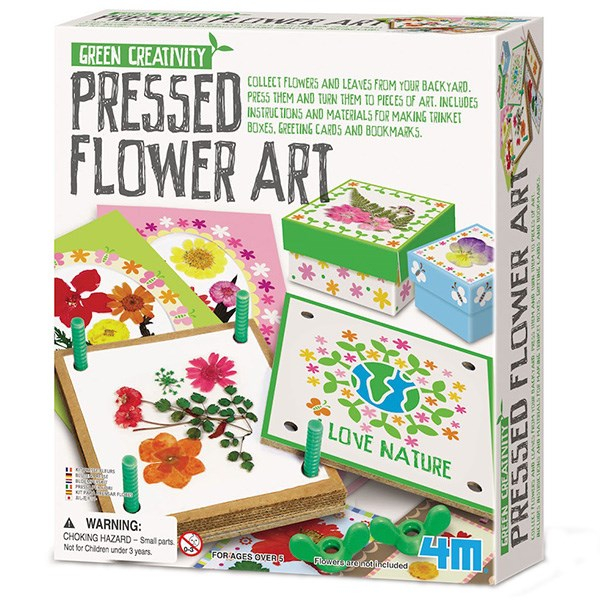 کیت آموزشی 4ام مدل Pressed Flower Art کد 04567