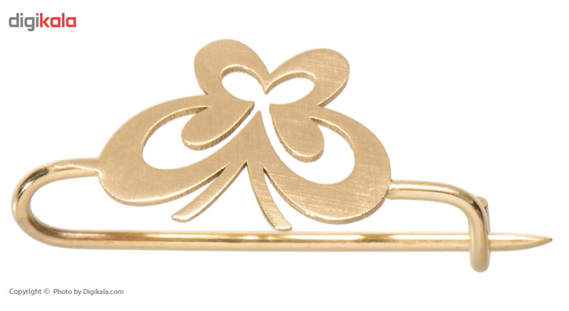 سنجاق سینه طلا 18 عیار رزا مدل PG29