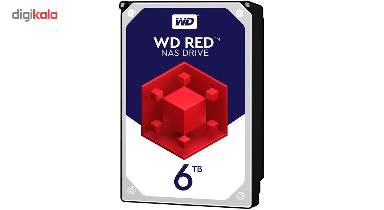 هارددیسک اینترنال وسترن دیجیتال مدل Red WD60EFRX ظرفیت 6 ترابایت